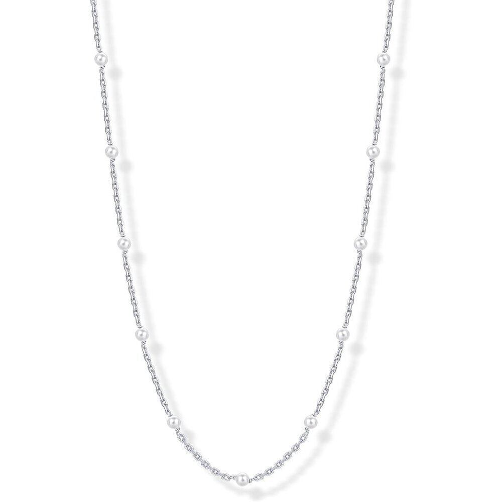 Pearl Necklace Dainty Beaded Choker Gold Pearl Bridal Jewelry Women